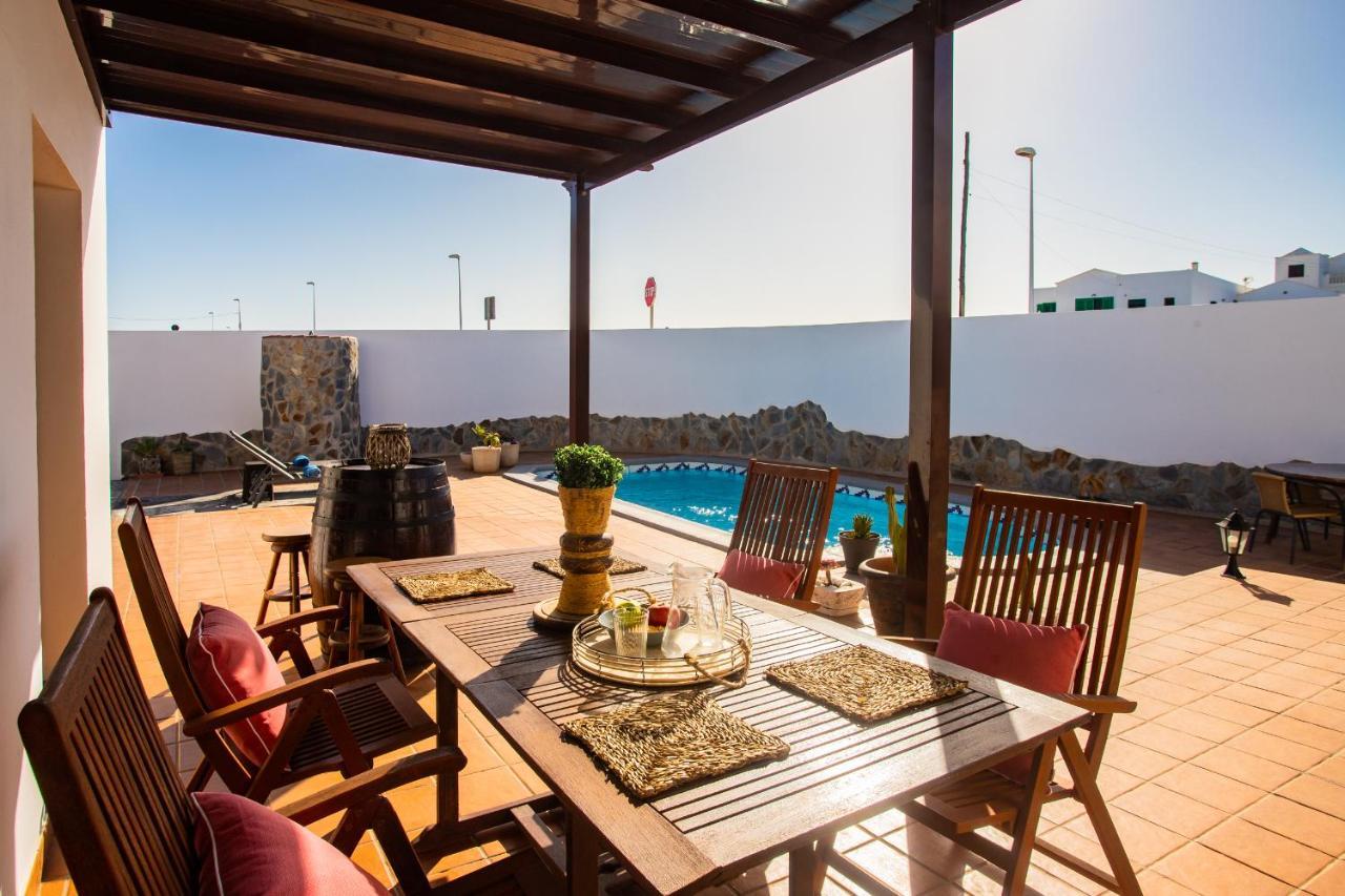 Güime Eslanzarote Acoruma House, Super Wifi, Heated Pool מראה חיצוני תמונה